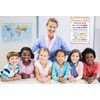 JUESMOS Classroom Rules Poster: Confetti Class Rules Chart for Elementary,