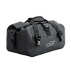LOBOO Vintage Motorcycle Tail Bag, 20L Waterproof Saddlebag, PVC Leather