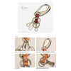 LIMITED SELECT M75 Genuine Leather, Made in Japan, Carabiner, Key