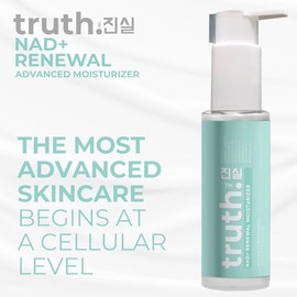 truth진실 Hidratante avanzado NAD+ RENEWAL 3.4 fl oz NAD+ 5% + PREBIÓTICOS 2% + PROBIÓTICOS 2% + MATRIXYL 3000 5% + ESCALANO 3% + BACKICHOL 5% + PÉPTIDO