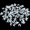 100 White Round Nail Cable Clips Ethernet Computer Wire TV