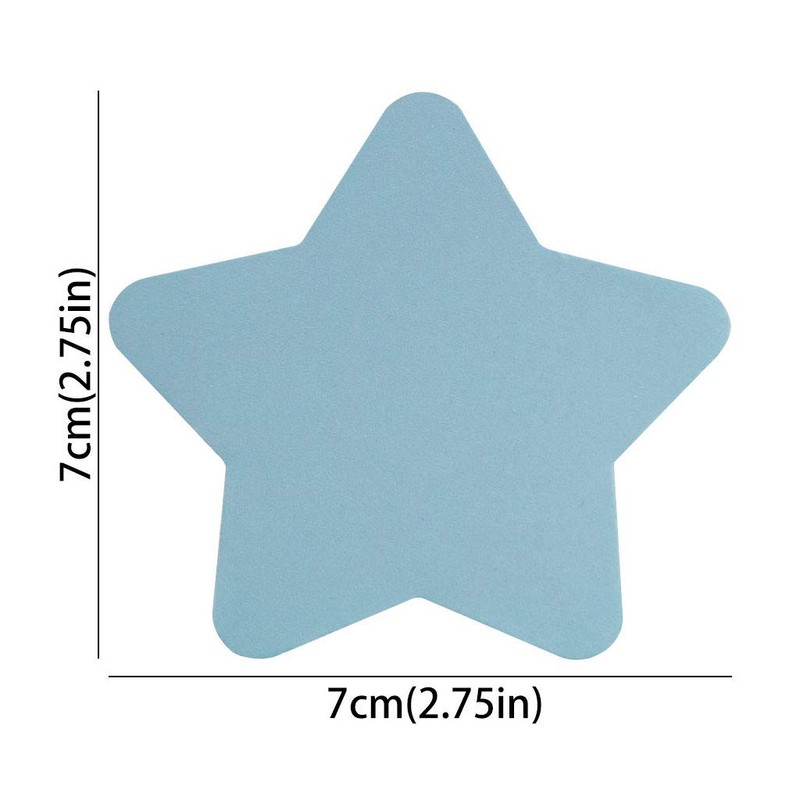 Sticky Notes Star Shaped - 10 Pads 76x76mm Self Stick