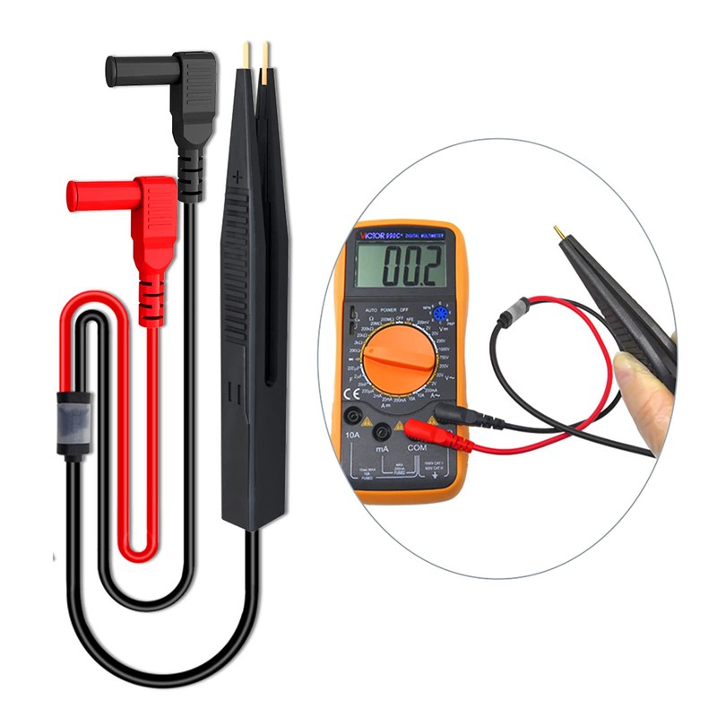Cleqee Multimeter Test Leads Kit 21PCS Electrical Test Cables with