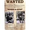 BONNIE AND CLYDE PHOTO WANTED POSTER 1934 MUG SHOT GANG