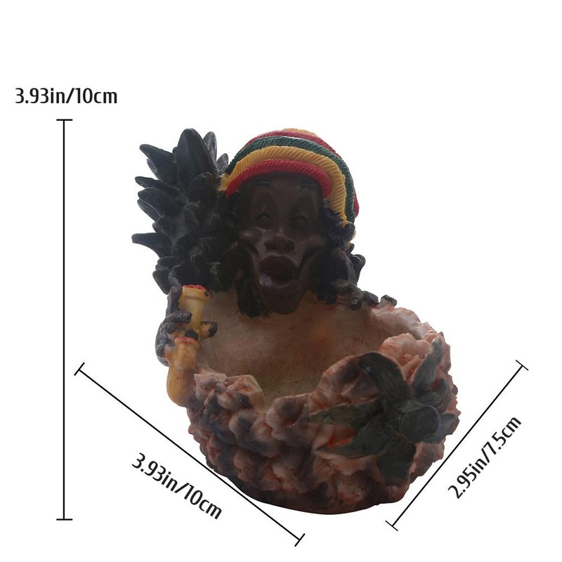 Pineapple Ashtray Resin Pineapple Figurines Smoking Ashtray Ash Holder for