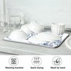 Tatenale Kitchen Drying Mats for Dishes Washable Absorbent Dish Draining