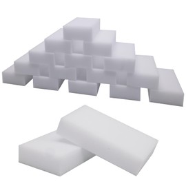Magic Cleaning Sponge Eraser 2X Density Melamine Foam Kitchen Dish Clean Multipurpose Stain Remove Pads Surface Scrubber for Household Shoes Furniture Floor Bathroom in Bulk 100 Pack