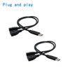 ZJKJHJY USB Splitter Cable 1 in 2 Out USB Extender