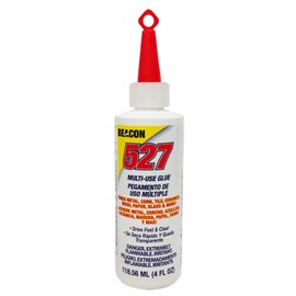 BEACON 527 Multi-Use Glue for Ceramics, China, Metal & More - Quick-Dry, Waterproof & Weatherproof Adhesive, 4-Ounce