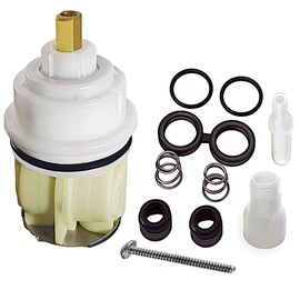 ALITZ RP32104 Shower Cartridge Replacement for Delta Monitor 1700 Series (1998–2005), Upgraded Brass Stem, Fix Leaks & Restore Water Pressure, Compatible with Delta Tub/Shower Faucets