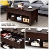 DORTALA Lift Top Storage Space Coffee Table, Multi-Functional Modern Coffee