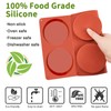 JOERSH 2-PK Silicone Egg Mold for Breakfast Sandwiches 4 Inch