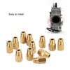 Metal Carburetor Main Nozzles Replacement for Mikuni Golden Metal Carburetor