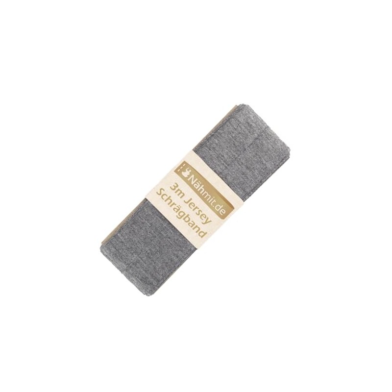 Nähmit - Jersey Bias Binding - Elastic Pre-folded Edging Tape