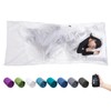 BROWINT Silk Sleeping Bag Liner, Silk Sleep Sack, Extra Wide