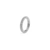Qudo Eternity Big Memory Ring Stainless Steel Silver, Stainless steel