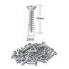 TERF® 12 Pcs Heavy Duty 45mm Pyramid Angel Mounting Corner