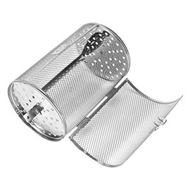 12 * 18cm Bakeware Oven Roast Baking Rotary Nuts Beans Peanut Basket BBQ Grill Wide Rotisserie Grill Roaster Stainless Steel