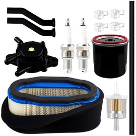 X320 Air Filter & Oil Filter Tune Up Kit for JD Z445 X500 GT245 LG249 X324 GX335 X340 GX255 X360 Lawn Mower with Kawasaki Engines Compatible with Kawasaki FH721V FH601V FH641V FH680V FH661V