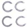 Aluminum Alloy AntiSlip Snow Speed Racing Horseshoes Kit Horse Training