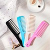 Fgail 4PCS Wide Tooth & Rat Tail Hair Combs Set