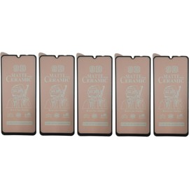 MATTE [5 Pack] Ceramic Screen Protectors for Redmi 10C - Durable Flexible Shockproof Protection Film