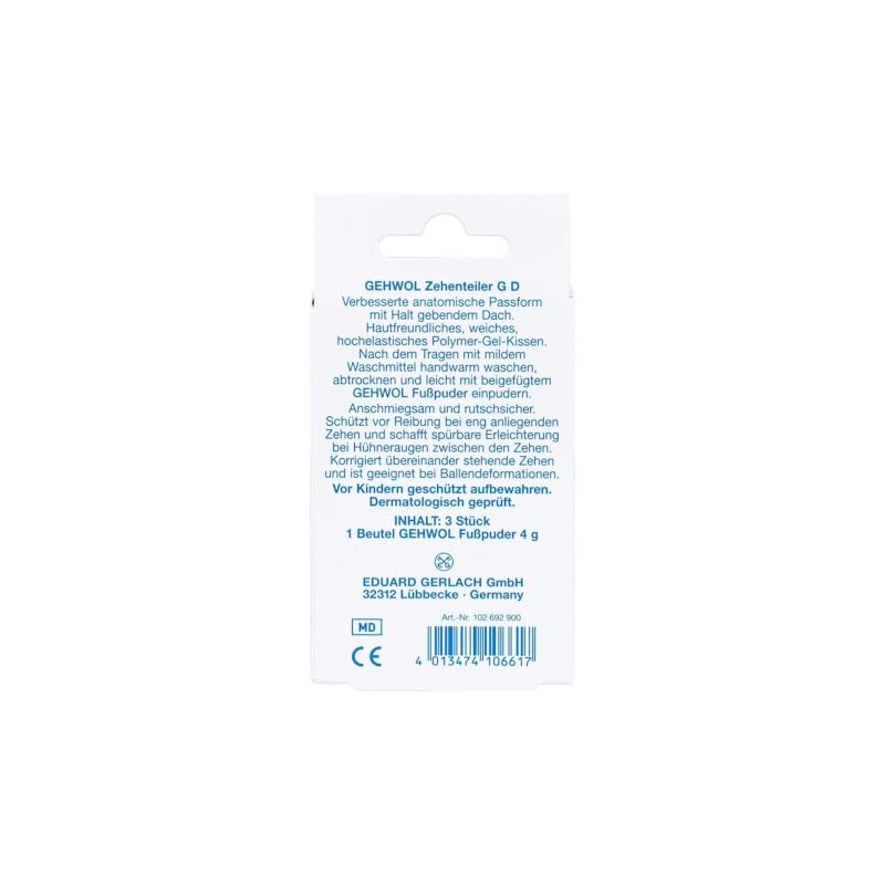 Gehwol Toe Dividers Size Medium Pack of 3