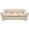 H.VERSAILTEX 4 Piece Stretch Couch Covers for 3 Cushion Couch
