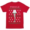 Christmas Story Fragile Leg Lamp T-Shirt-Large