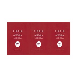 TIRTIR Mask Fit Red Cushion 3 Shade Trial Kit, #24N #25N #27C