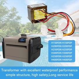 120/240 Volt to 24 Volt in AC Pure Copper Transformer for Select Hayward Heaters, Pool & Spa Hot Tub, and Universal H Series Gas Heater,Compatible with Select Hayward Hayward IDXL2TRF1930 Heaters.