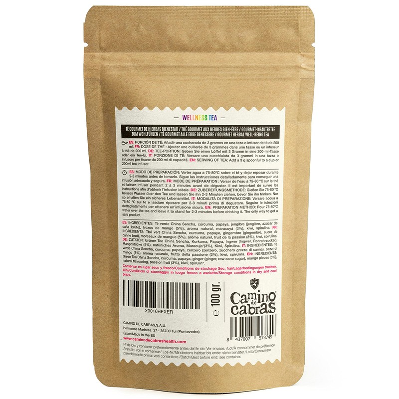 WELLNESS TEA - Stress & Anxiety Relief - Detox tea