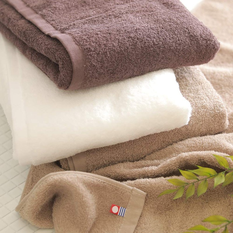 Imaa Certified Imabari Towel, Fluffy, Thin, Absorbent and Quick Drying,