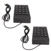 Wired Number Pad 18 Keys Ergonomic USB Plug and Play