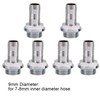 Richer-R Water Cooling Fitting,6 PCS PC Water Cooling Two-Touch Fitting