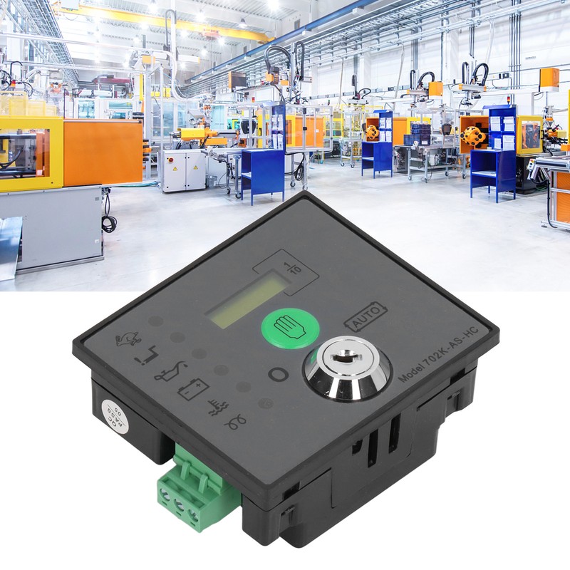 Generator Control Module Auto Start LED Indicator LCD Screen Genset