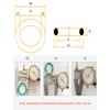 Othmro 10pcs O-Rings Seal Rubber Washers, 75mm OD 70.2mm ID