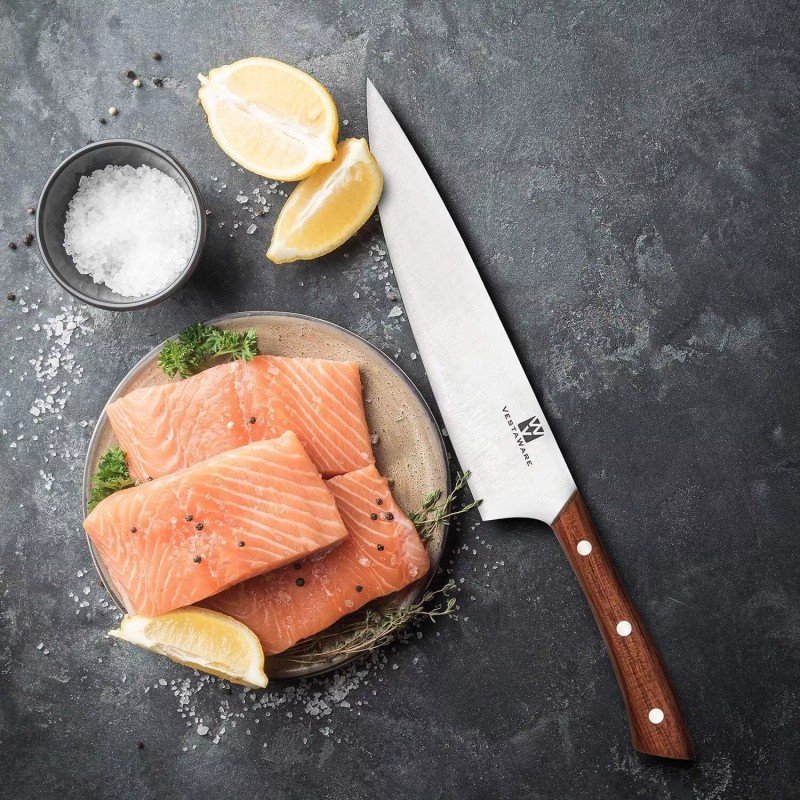 vestaware 8 Inch Kitchen Knife High Carbon German Stainless Steel