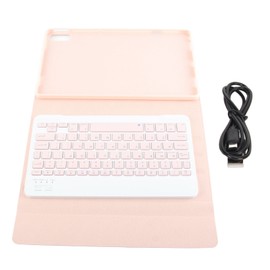 Tablet Keyboard Magnetic Protective Case BT Connection Slim Wireless Keyboard for Tab P11 2nd Gen 11.5in Pad Plus 2023 Pink