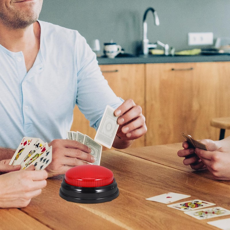 UKCOCO Game Answer Buzzers: Red Round Game Show Buzzers Answer