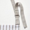 Homescapes 100% Pure Cotton Apron Washable Kitchen Apron with Pouch