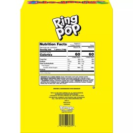Topps Ring Pops, Variety, 40-count