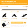 TuyuBEE 13FT H Track Lighting Rails Kit with Floating Canopy