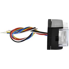 Strobes N' More E6 LED Lighthead - Professional-Grade 3W Emergency Warning Light with 21 Flash Patterns - Waterproof SAE-Rated - White