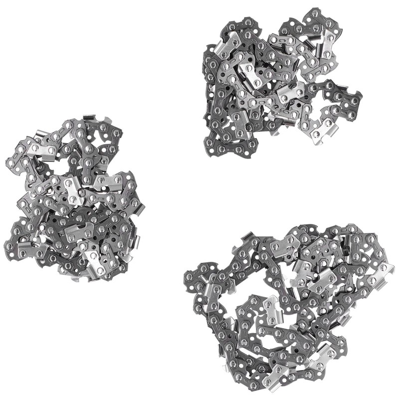 3Pcs Chainsaw Chain Universal Part 3/8in Pitch 1.3mm Middle Guide