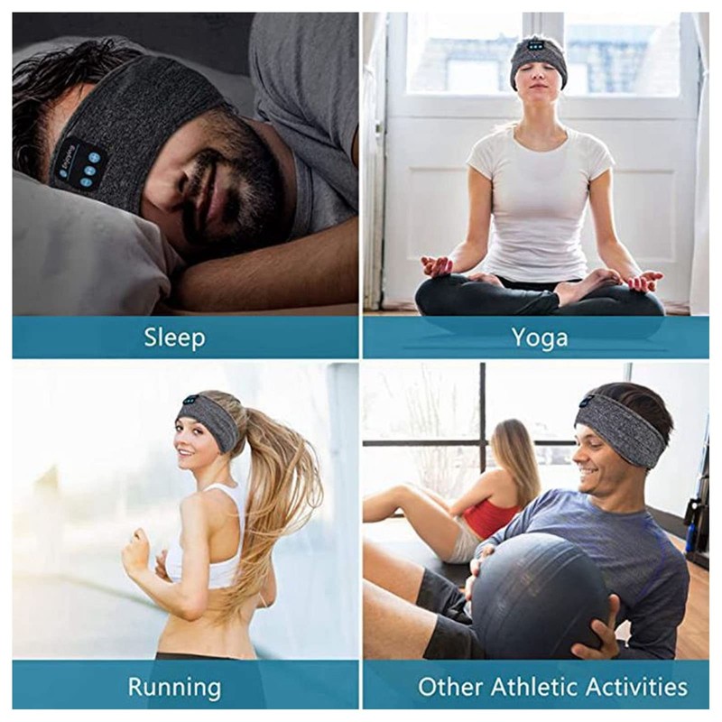 Bluetooth5.0 Sleeping Eye Mask, Wireless Bluetooth Headphones Music Travel Sleeping
