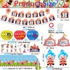 Carnival Birthday Party Decorations, Includes Circus Happy Birthday Banner, Circus