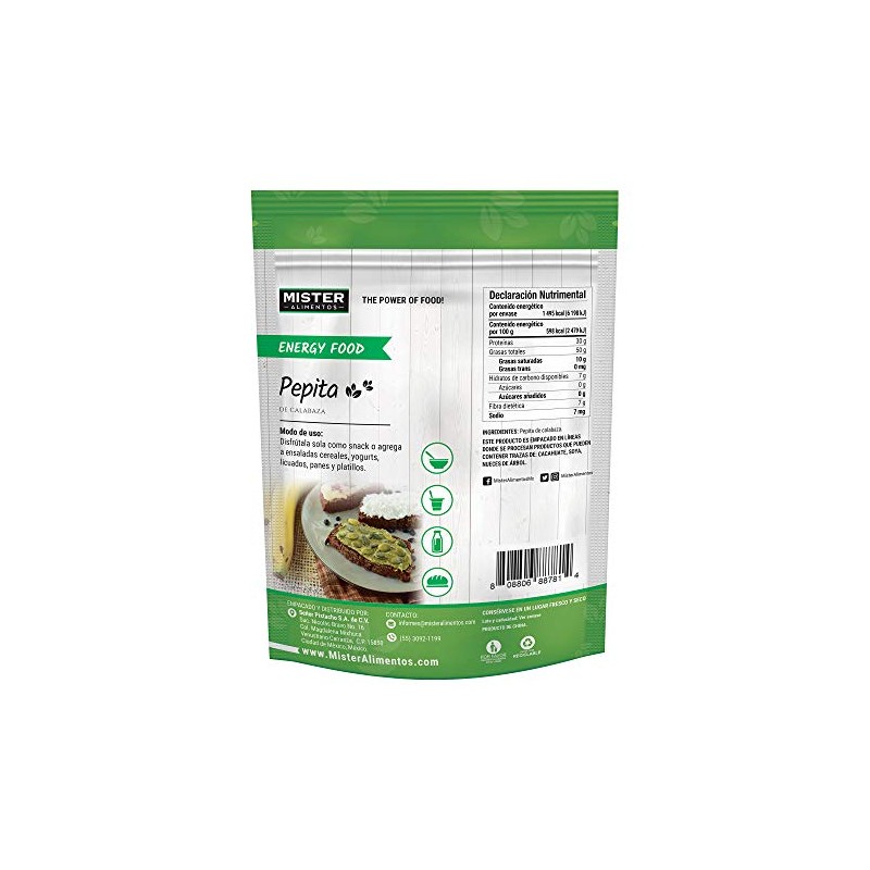 Mister Natural Pepita de Calabaza, 250 g