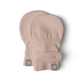 goumikids Viscose Made from Bamboo Cotton Stay-On Mitts, Preemie Rose Mitts