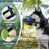 BARKLESS Dog Muzzle, Basket Muzzle for Small Medium Large Dogs,